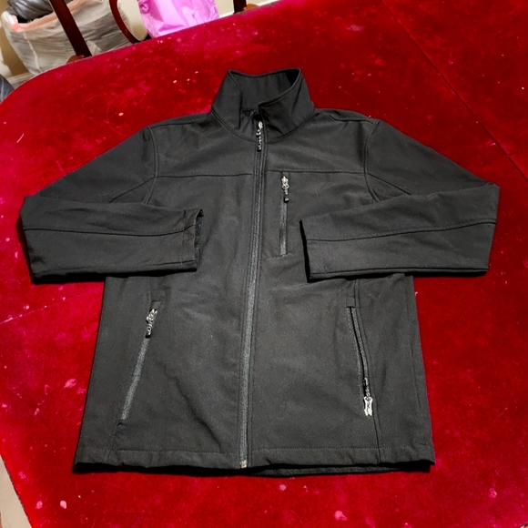 Swiss Tech 🇨🇭 Black Full Zipper Jacket - Picture 3 of 11